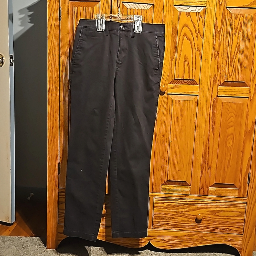 Black slacks 98% cotton Mens 30x30